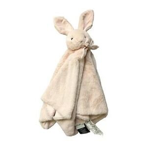 Mon Lapin Bunny Rabbit  Peach Pink Plush Security Blanket Lovey